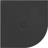 Image de BetteFloor Corner receveurs de douche quart de cercle avec BetteGlasur Plus, 1000x1000mm, 5451-402PLUS