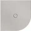 Image de BetteFloor Corner receveurs de douche quart de cercle avec BetteGlasur Plus, 1000x1000mm, 5451-410PLUS