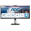 Image de AOC V5 CU34V5CW Écran LED 86,4 cm (34") 3440 x 1440 pixels Wide Quad HD Noir