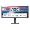 Image de AOC V5 U34V5C/BK écran plat de PC 86,4 cm (34 ) 3440 x 1440 pixels UltraWide Quad HD LCD Noir - Neuf
