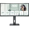 Image de AOC CU34P3CV écran plat de PC 86,4 cm (34") 3440 x 1440 pixels UltraWide Quad HD LED Noir