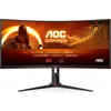 Image de Moniteur AOC G2 CU34G2XP 86,4 cm (34") 3440 x 1440 pixels UltraWide Quad HD LED Noir, Rouge