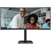 Image de AOC CU34E4C écran plat de PC 86,4 cm (34 ) 3440 x 1440 pixels Noir - Neuf