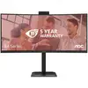 Image de AOC E4 CU34E4CW écran plat de PC 86,4 cm (34 ) 3440 x 1440 pixels UltraWide Quad HD LED Noir - Neuf
