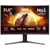 Image de AOC G4 C32G4Z écran plat de PC 80 cm (31.5 ) 1920 x 1080 pixels Noir, Rouge - Neuf