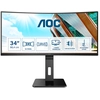 Image de AOC P2 CU34P2A LED display 86,4 cm (34 ) 3440 x 1440 pixels Quad HD Noir - Neuf