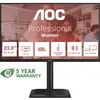Image de AOC 60,5cm (23,8") 24E4CV 16:09 HDMI+DP+USB-C Lift black