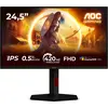 Image de AOC G4 25G4KUR Écran d'ordinateur 62,2 cm (24.5") 1920 x 1080 pixels Full HD LED Noir, rouge