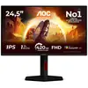 Image de AOC G4 25G4KUR écran plat de PC 62,2 cm (24.5 ) 1920 x 1080 pixels Full HD LED Noir, Rouge - Neuf