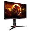 Image de AOC Écran gamer 24G2U5/BK 60 cm (23,8 pouces) (FHD, HDMI, DisplayPort, FreeSync, temps de réponse de 1 ms, 75 Hz, 1920x1080) noir/rouge en occasion ou reconditionné