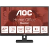 Image de AOC Essential-line Q27E3UAM/BK - Moniteur LED - 68,6 cm (27") - 2560 x 1440 QHD @ 75 Hz - VA - 350 cd/m² - 4000:1 - 4 ms - HDMI, DisplayPort - Haut-parleurs - Noir texturé