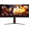Image de AOC G4 CU34G4Z computer monitor 86.4 cm (34") 3440 x 1440 pixels Wide Quad HD LED Black, Red