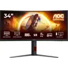 Image de AOC G4 CU34G4 écran plat de PC 86,4 cm (34") 3440 x 1440 pixels Wide Quad HD LED Noir, Rouge