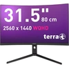 Image de TERRA LCD/LED 3285W HA black CURVED USB-C/HDMI/DP