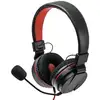 Image de Snakebyte Head:Set S Casque Avec fil Arceau Gaming Noir, Rouge - Neuf