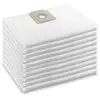 Image de Sac filtrant jetable non-tissé KÄRCHER PRO 6.907-017.0 Lot de 10 Classe M 30x25 cm Blanc - Neuf