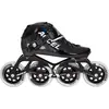 Image de Powerslide Accel Race Black Kids Roller Skates, 33, 4x, 84