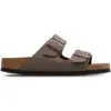 Image de Birkenstock Arizona Femme - Tongues et Sandales, Marron - Taille 40 - Nubuck