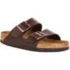 Image de Birkenstock Arizona Soft Footbed In Dark Brown | Regular Fit - 11.5 UK - 46 EU - 13/13.5 M US / Dark Brown