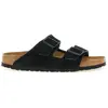 Image de Birkenstock sandales en cuir de veau noir