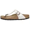 Image de Birkenstock Gizeh Teenslippers - Gebroken wit - Maat 38