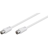 Image de Microconnect COAX025W câble coaxial 2,5 m Blanc - Neuf
