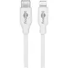 Image de Goobay - Câble De Charge Et De Synchronisation Lightning Vers Usb-c , 2 M, Blanc, Câble Mfi Pour Apple Iphone/ipad. Longueur De Câble 2 M