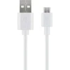 Image de Goobay 43837 Câble de charge et de synchronisation micro USB, 1 m, blanc - pour appareils Android, blanc