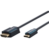 Image de ClickTronic 44929 câble vidéo et adaptateur 2 m USB Type-C HDMI Type A (Standard) Noir - Neuf