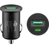Image de Goobay 18 W, adaptateur de charge pour véhicule, Quick Charge 3.0, noir