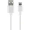 Image de goobay Câble de charge et de synchronisation USB C et USB-A blanc 1 m