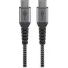 Image de Cable Goobay USB 2.0 Type C MM 50cm (Noir) #5POURCENT
