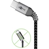 Image de goobay 49303 goobay câble USB C 2,0 m noir, gris