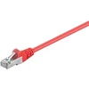 Image de Câble réseau CAT 5e, F/UTP, rouge, 2m