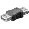 Image de Microconnect USBAFAF changeur de genre de câble USB A Noir - Neuf