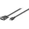 Image de Cable Goobay DVI-D vers HDMI 2m M/M (Noir) #5POURCENT