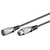 Image de Goobay 50705 câble audio 2 m XLR (3-pin) Noir, Métallique - Neuf