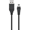 Image de Goobay 50768 câble USB USB 2.0 3 m USB A Mini-USB B Noir - Neuf