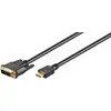 Image de Cable Goobay DVI-D vers HDMI 2m M/M (Noir) #5POURCENT