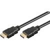 Image de Goobay 51821 Câble High Speed HDMI , plaqué or, 3 m, noir - HDMI  mâle (type A) > HDMI  mâle (type A)
