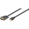 Image de Goobay 51881 câble vidéo et adaptateur 1,5 m HDMI DVI-D Noir - Neuf