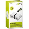 Image de Manchon textile Organisateur de câbles Goobay WireSleeve 180x4cm avec Velcro (Blanc) #5POURCENT