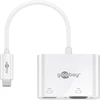Image de Goobay 52430 Adaptateur multiport USB-C  HDMI +VGA étend un périphérique USB-C  à un port HDMI  et VGA