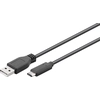 Image de Goobay 55466 câble USB USB 2.0 1 m USB C USB A Noir - Neuf