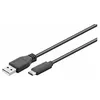 Image de Goobay Câble De Connexion Usb 2.0 Hi-speed C/a 55467 0,5m Noir