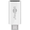 Image de Goobay Adaptateur Micro-USB vers USB-C OTG - Blanc