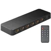 Image de goobay Commutateur matriciel HDMI 58479 4 vers 2, répartiteur matriciel 4k à 60 Hz/avec télécommande pour lecteur Blu Ray, Xbox, PS5 et TV/Interrupteur 4 entrées et 2 sorties,Schwarz en occasion ou reconditionné