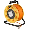 Image de Goobay Portable RJ45 Network Cable Reel Extension, orange, 50m