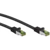 Image de Goobay 61096 CAT 8.1 câble patch, S/FTP (PiMF), noir, 5 m - conducteur cuivre, gaine de câble sans halogène LSZH