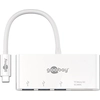 Image de Goobay 62097 station d'accueil Avec fil USB 3.2 Gen 1 (3.1 Gen 1) Type-C Blanc - Neuf